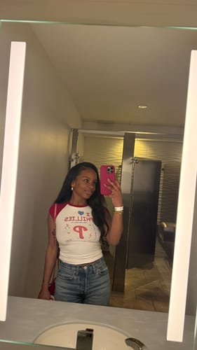 Customer photo review of I Heart Phillies Roxy Raglan Short Sleeve