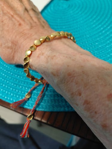 Customer photo review of 2 Tibetan Bracelets of Fortune