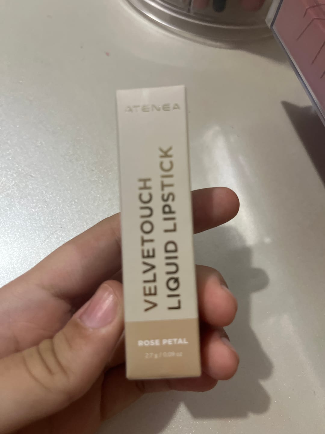 Customer photo review of LABIAL VELVET LÍQUIDO