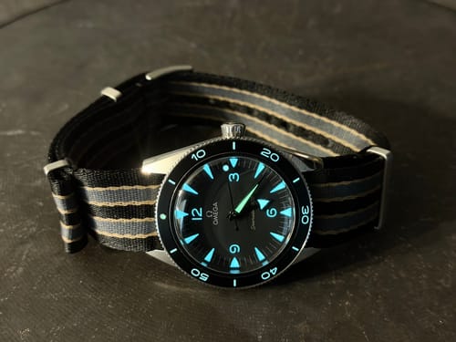 Customer photo review of NTTD Bond Premium Nylon Watch Strap