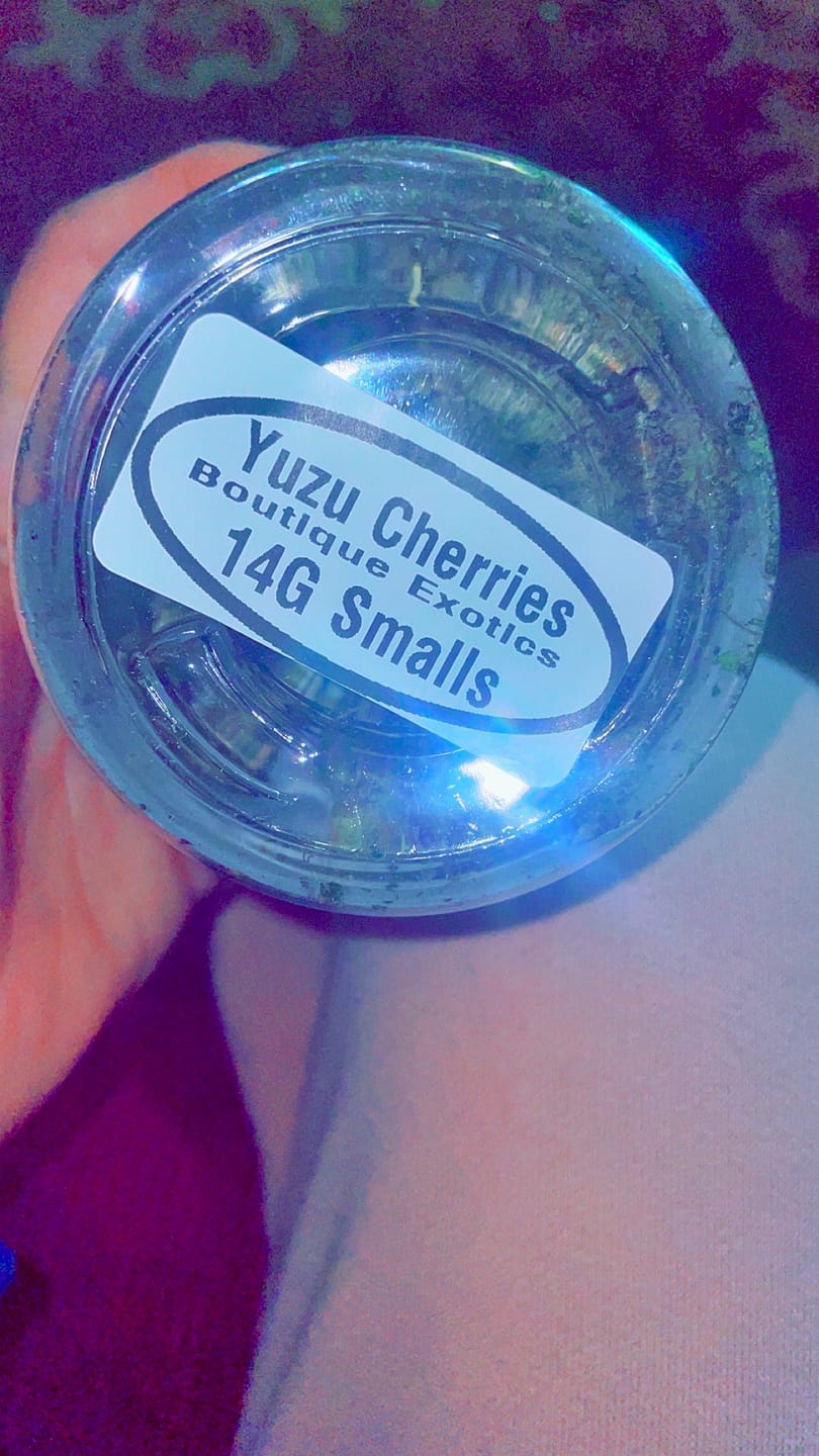 Customer photo review of Boutique Exotics - Yuzu Cherries - Minis - 14 Grams - Hybrid
