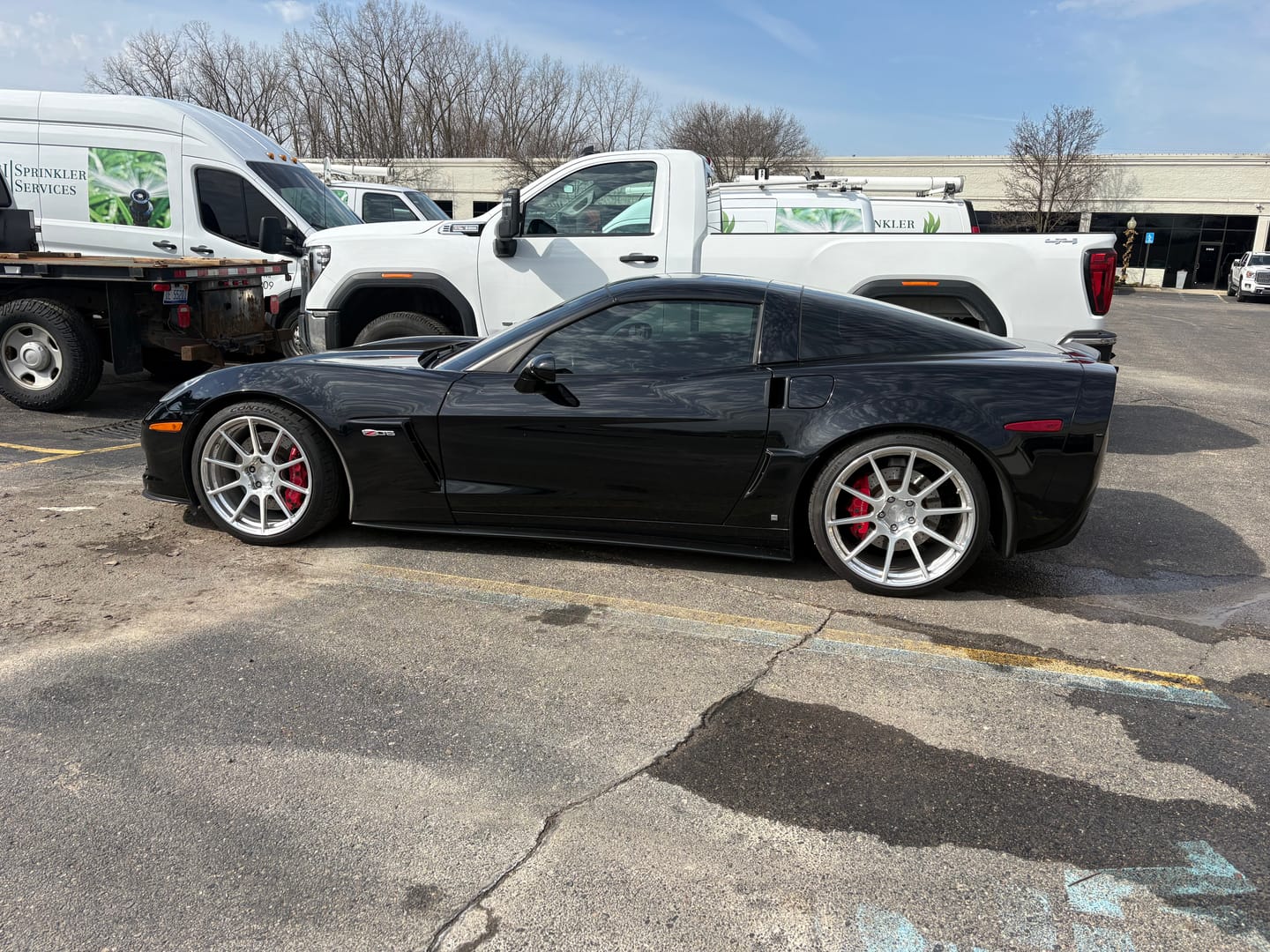 Customer photo review of Corvette C6 Grand Sport / Z06 Front Splitter Lip & Side Skirts Rocker Panels