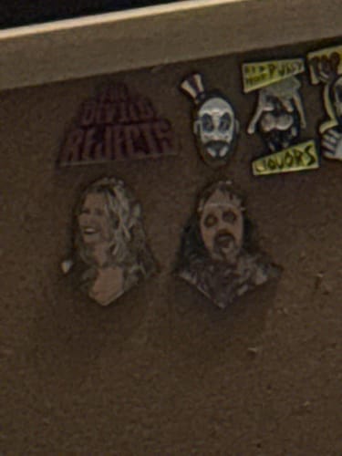 Customer photo review of The Devil's Rejects: Logo - Enamel Pin