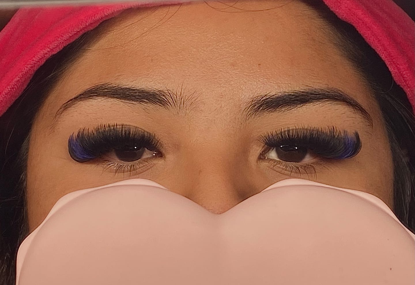 Customer photo review of Blueberry Lash 0.07mm