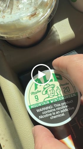Customer video review of Mountain Wintergreen Nicotine Pouches