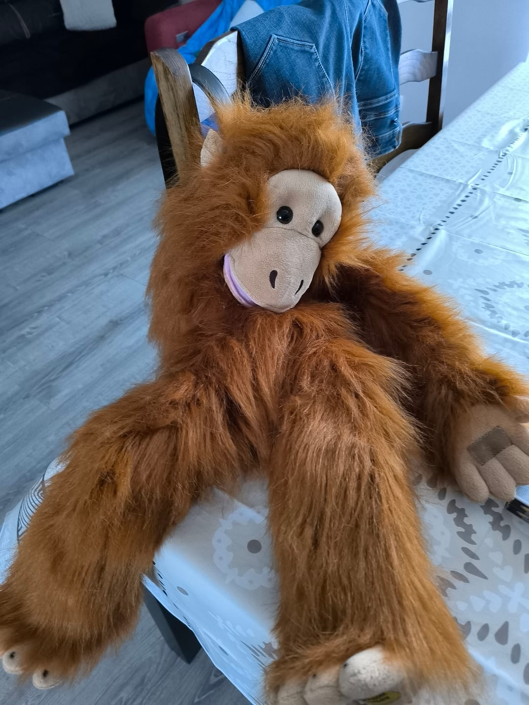 Customer photo review of Orang-outan Marionnette