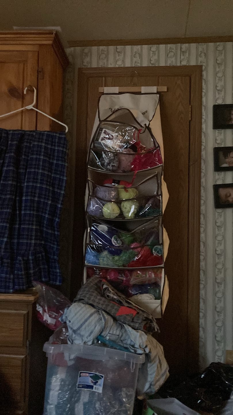 Customer photo review of Yarn Heaven Storage Bag