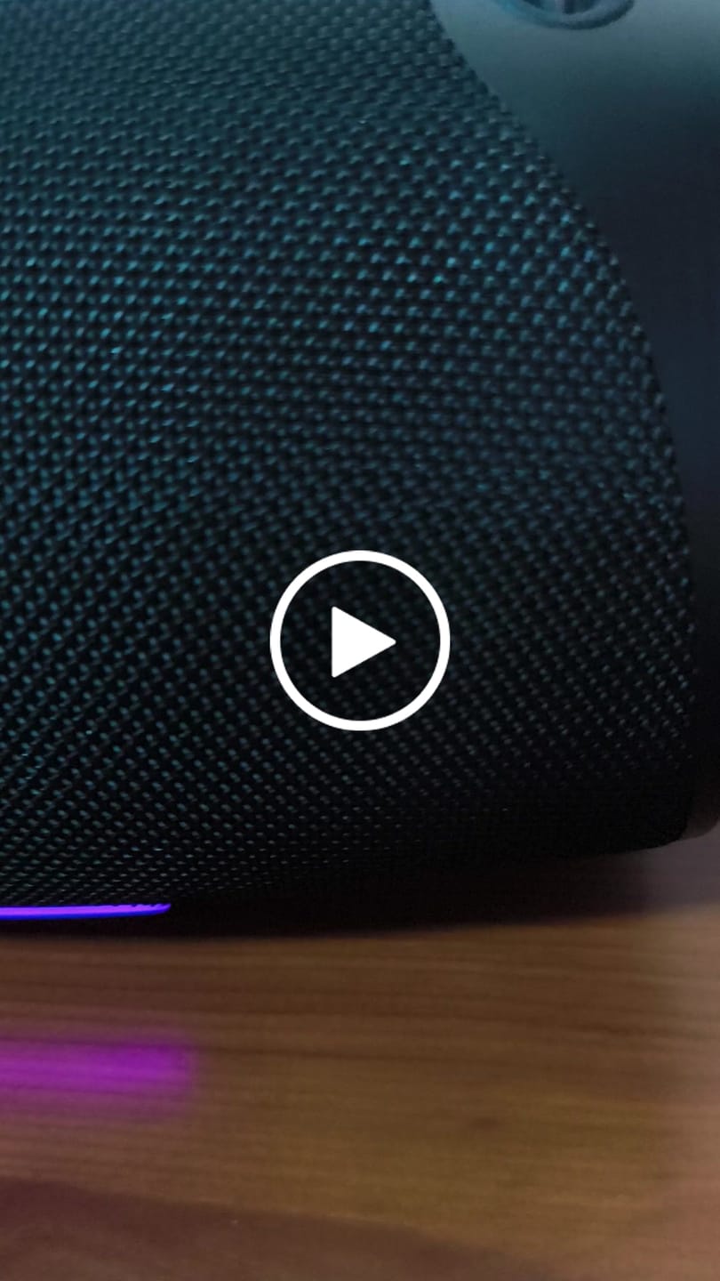 Customer video review of Parlante Bluetooth Portátil Blik Bass300 80W IPX7 8 Hrs