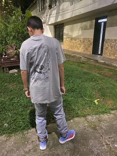 Customer photo review of Adidas Duramo RC2 Hombre Blue Fusion Better Scarlet