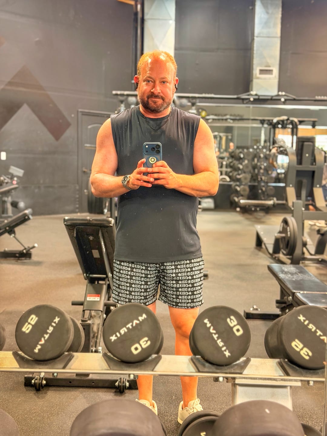 Customer photo review of Mesh Shorts 4" Inseam