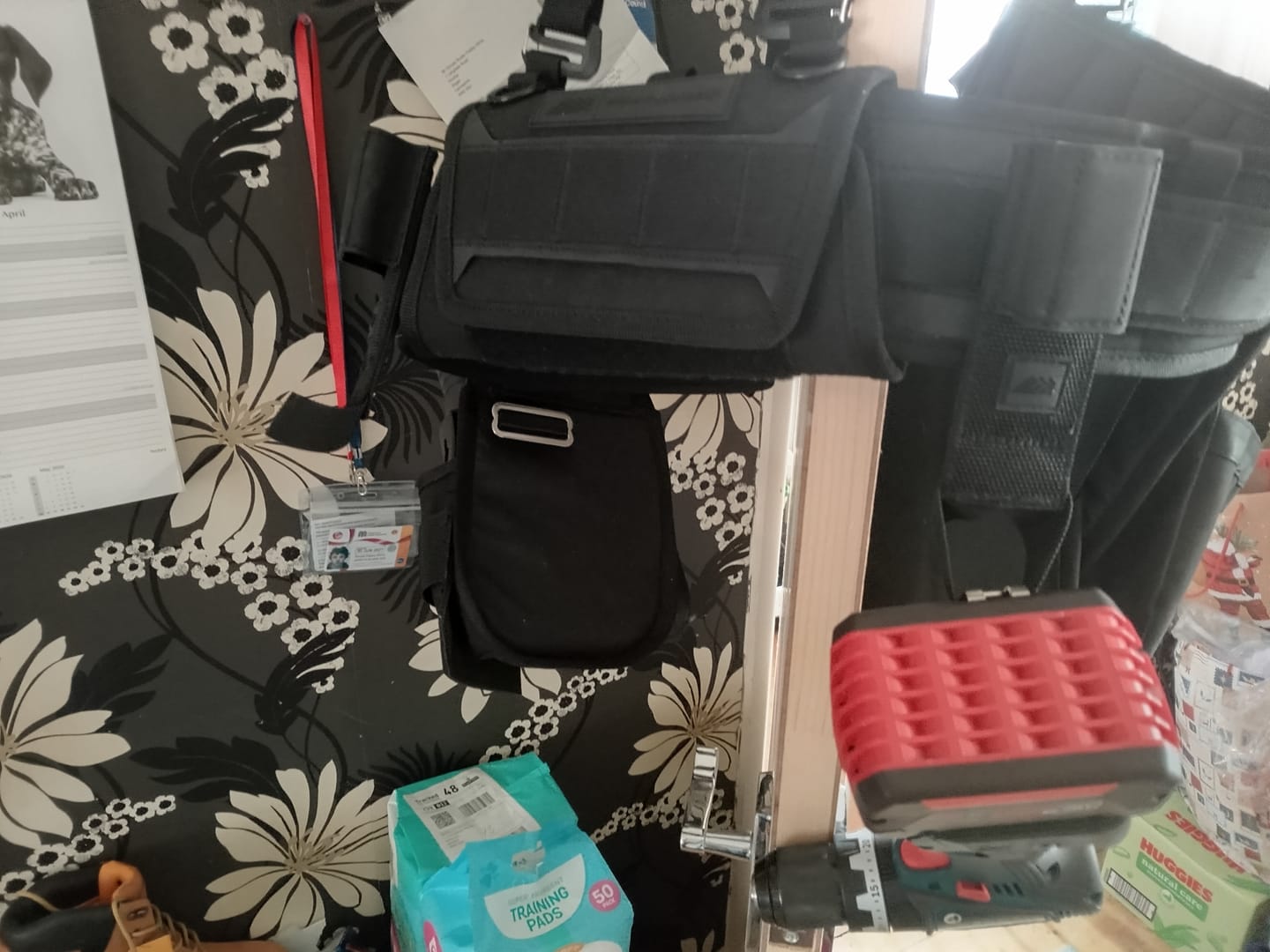Customer photo review of DiamondBack Toolbelts | Cirro Deluxe Suspenders