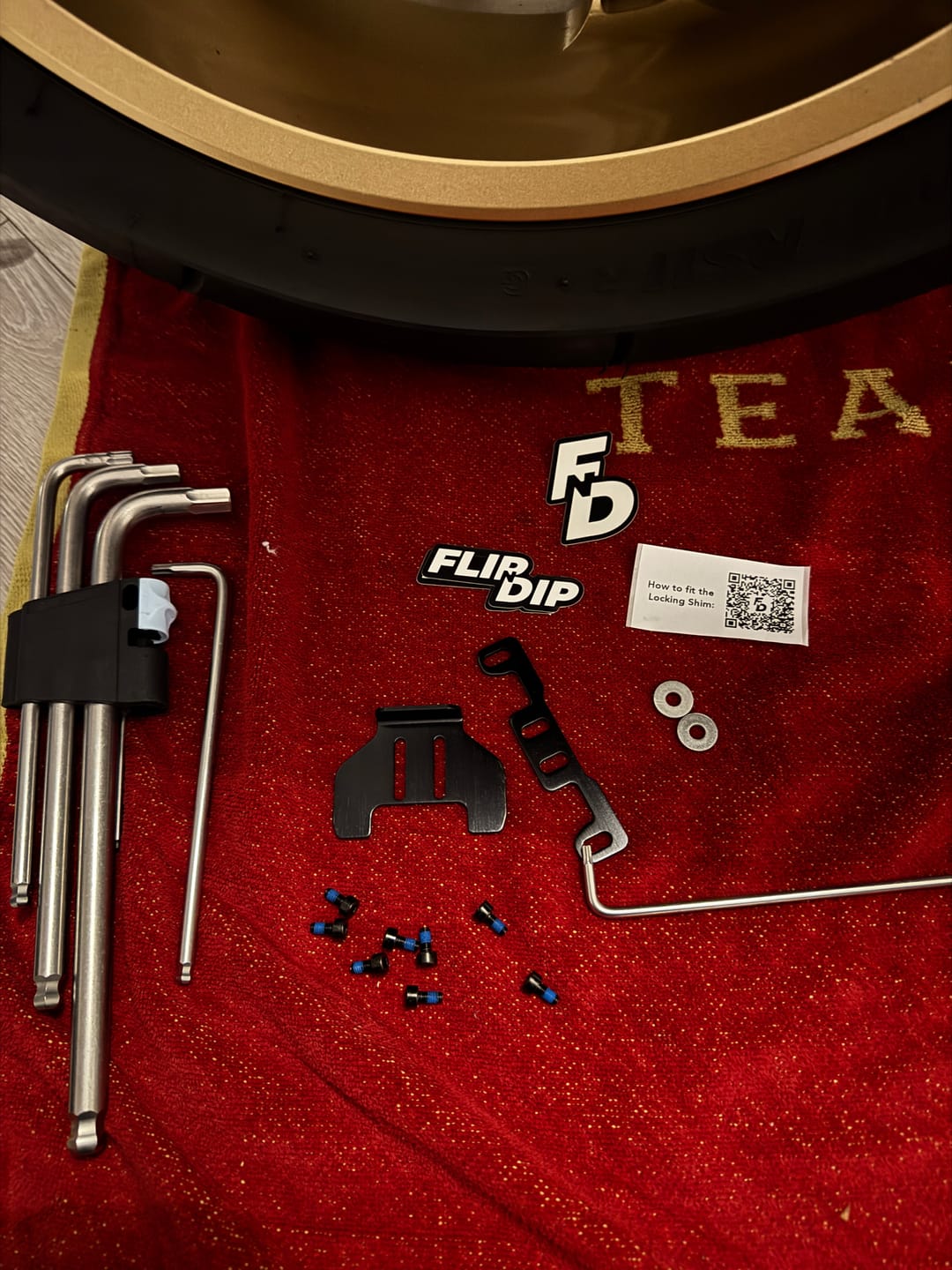 Customer photo review of Locking Shim
