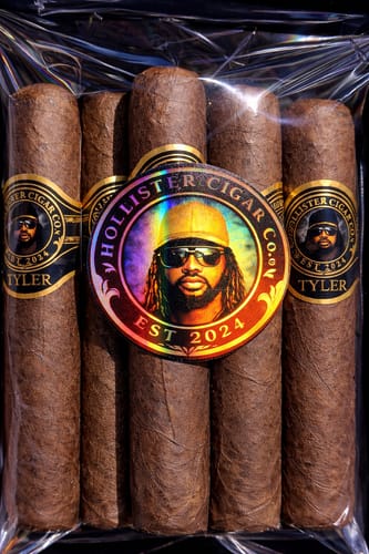 Customer photo review of 100 2.5" Custom Holographic Stickers