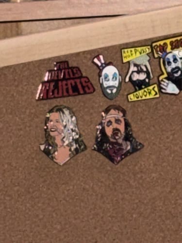 Customer photo review of The Devil's Rejects: Wendy - Enamel Pin