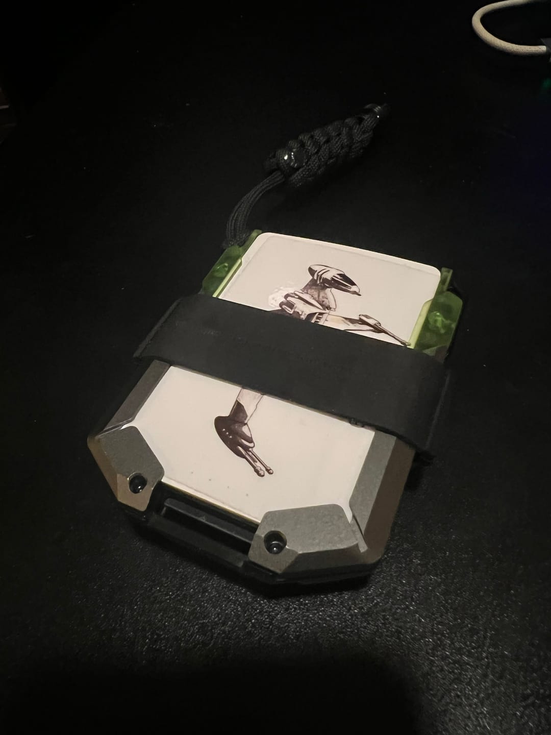 Customer photo review of M4 MAVERICK™ RAIL WALLET