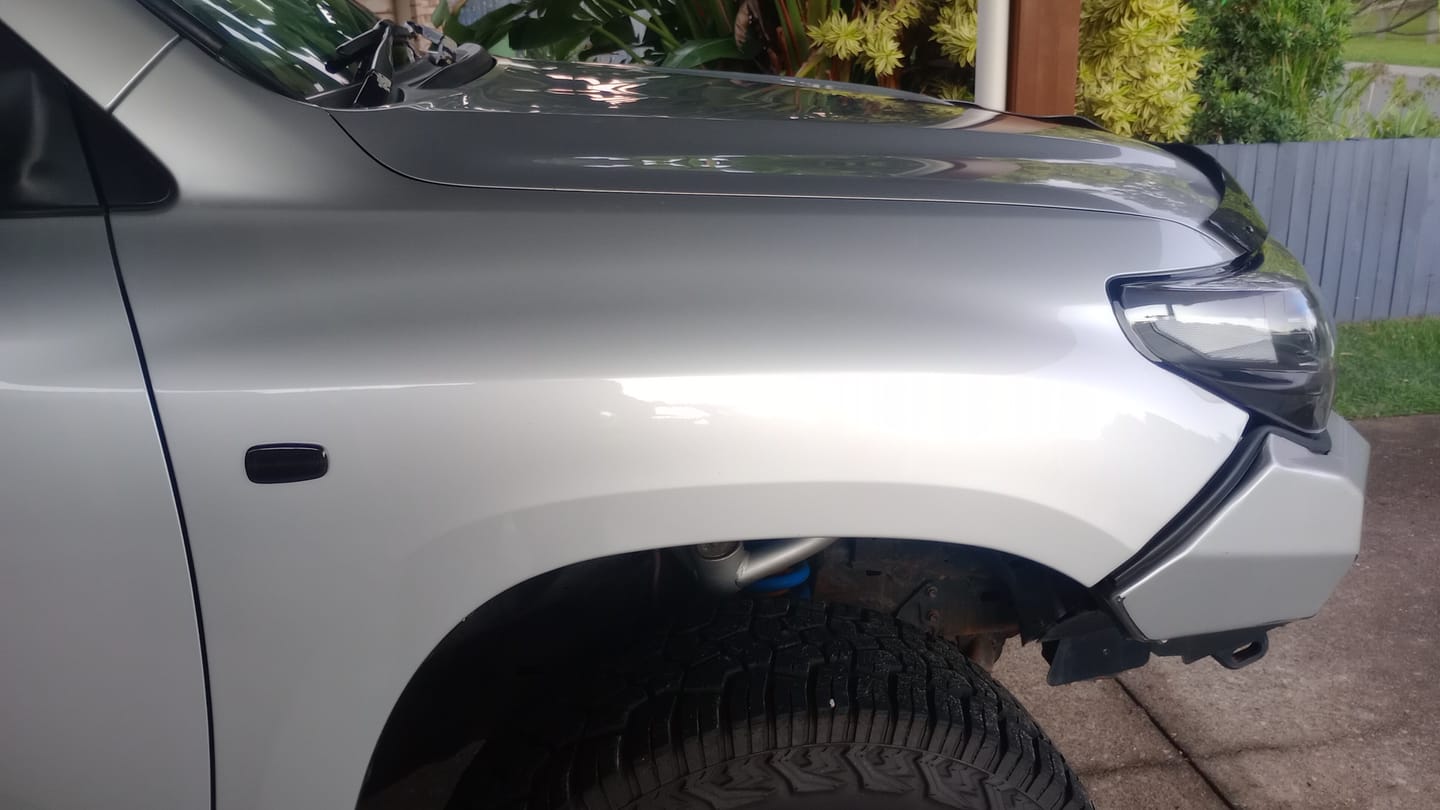 Customer photo review of Sequential LED Side Marker (smoked) suitable for Toyota LandCruiser 200 Series
