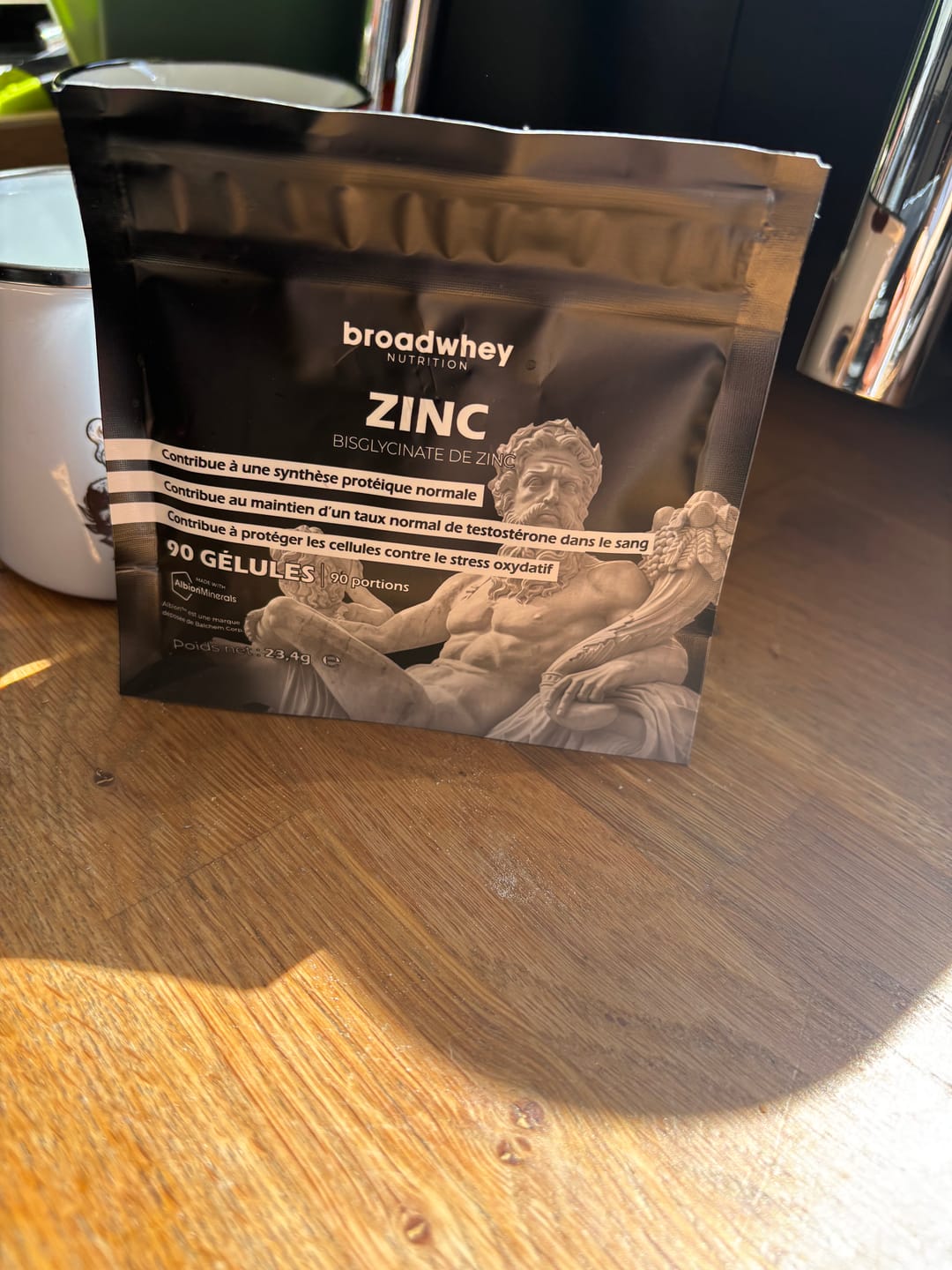Customer photo review of Zinc Bisglycinate Albion®