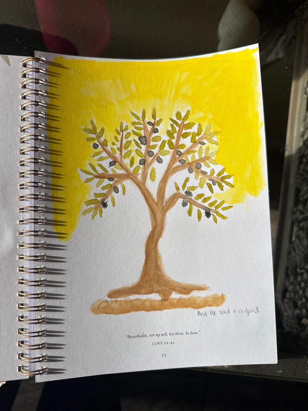 Customer photo review of APR26 General Conference Watercolor Workbook