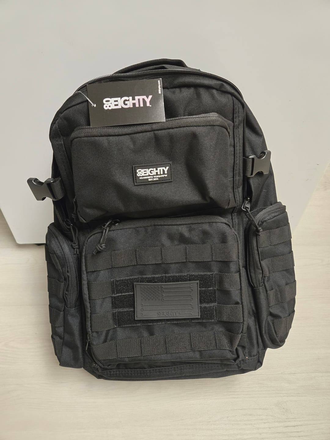 Customer photo review of 80Eighty® Commando Raven Backpack