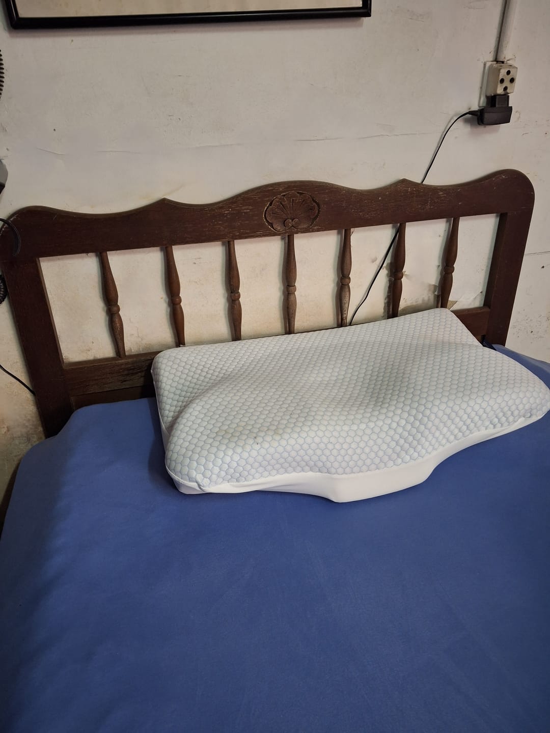 Customer photo review of Taie d'oreiller fraîche et pratique (système drap housse) - Pose rapide, nuits fraîches