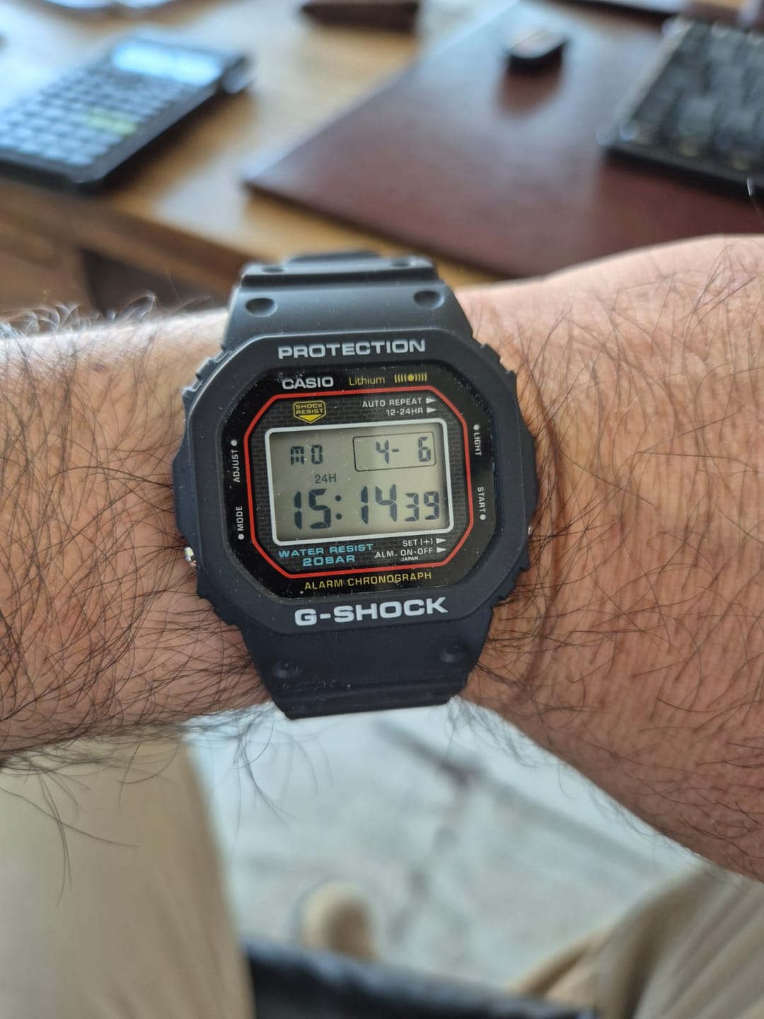 Customer photo review of Reloj Casio G-Shock DW-5000R-1AJF 40 Aniversario Edición Limitada Made in Japan JDM