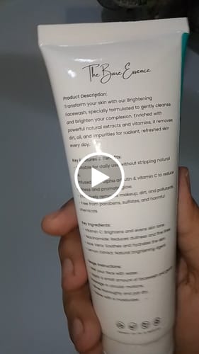 Customer video review of Essense Deep Cleansing Facewash