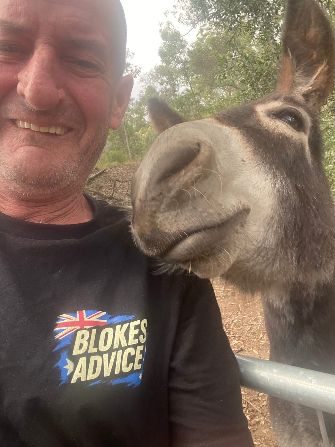 Customer photo review of Stand Up Tee