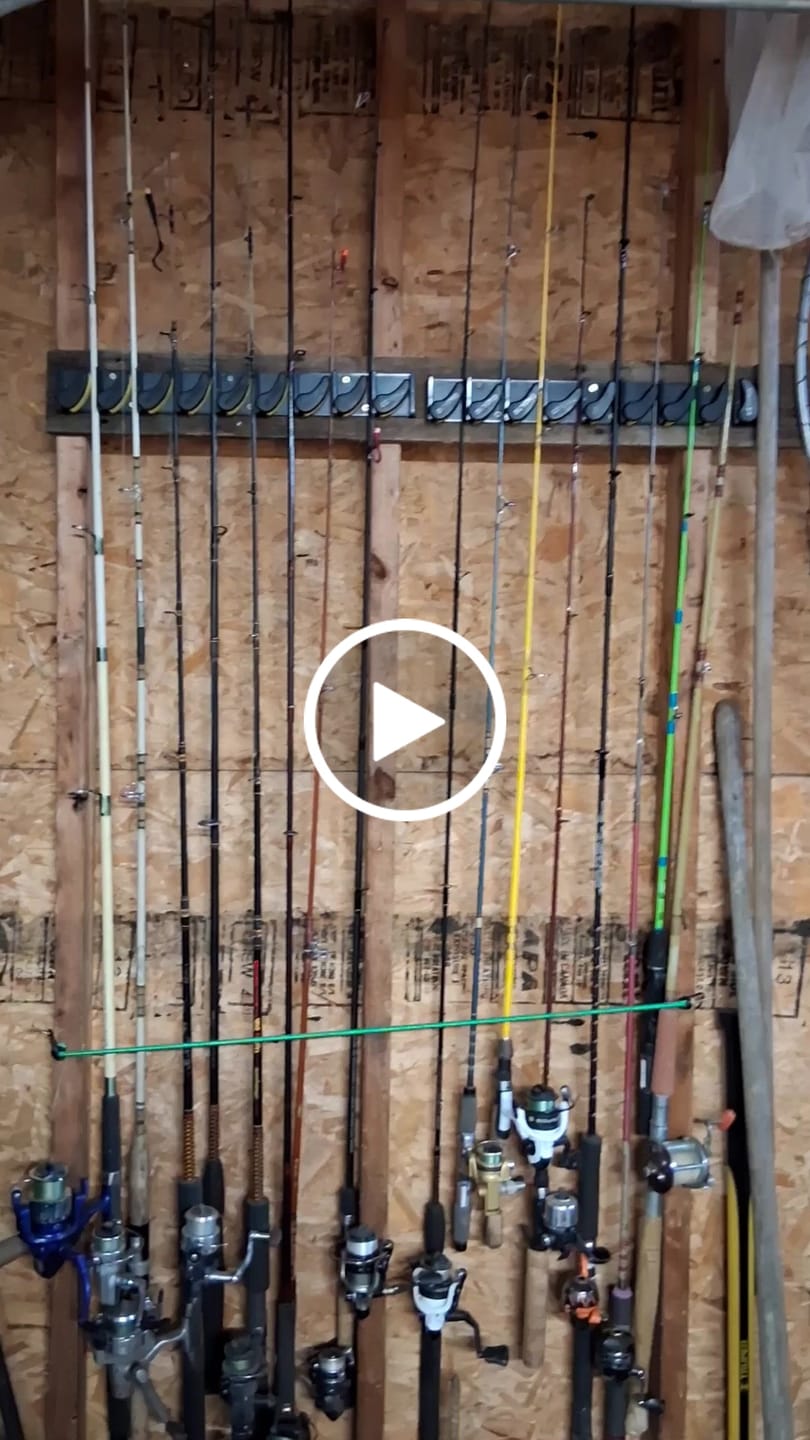 Customer video review of Beyond Fishing GripLock Vertical Fishing Rod Rack
