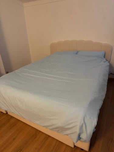 Customer photo review of French Flax Natural Linen Sheets