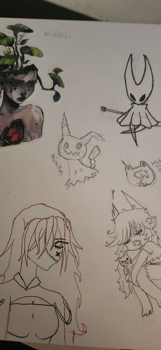 Customer photo review of Ohuhu Heavyweight Bleedproof Double-Sided Marker Pad, Spiral-Bound - Kamakou