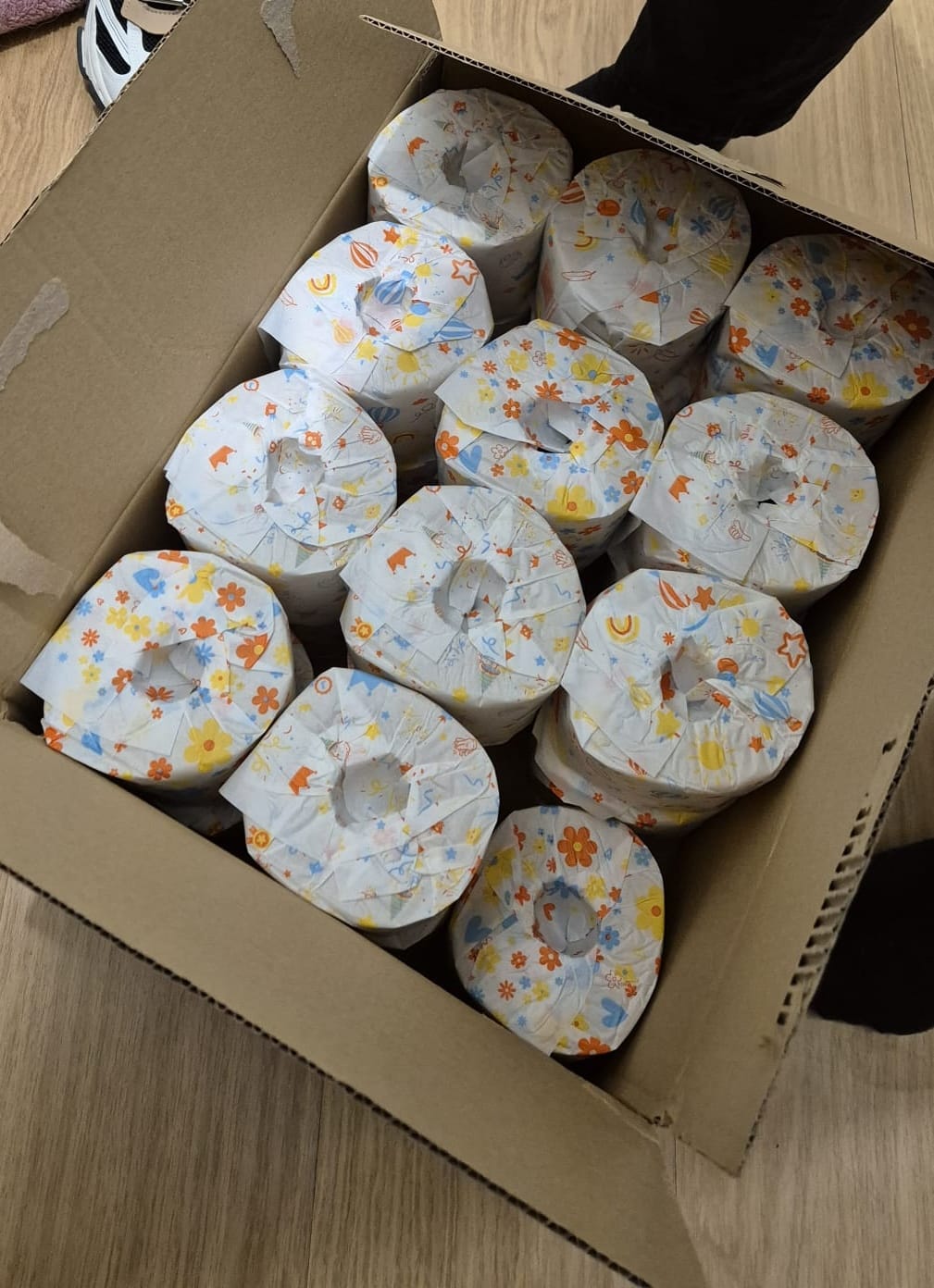 Customer photo review of PAPIER TOILETTE Beau et Doux - 24 rouleaux