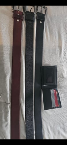 Customer photo review of The Conquistador Belt