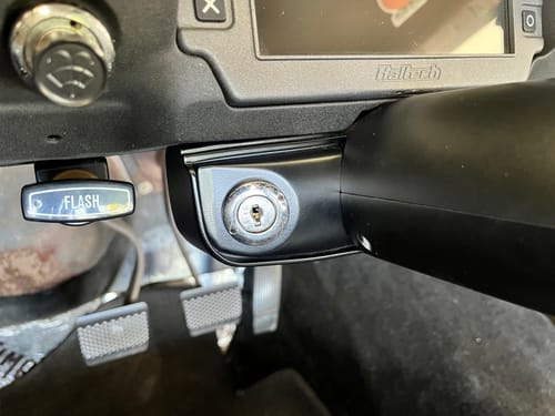 Customer photo review of Datsun 510 (1968-1969) Reproduction Ignition Cylinder Trim LHD or RHD