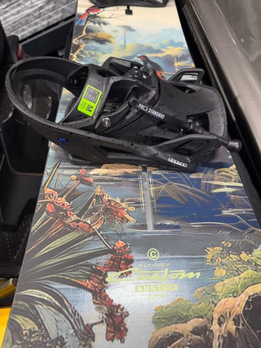 Customer photo review of Push Button Quick Release for Step On® Bindings