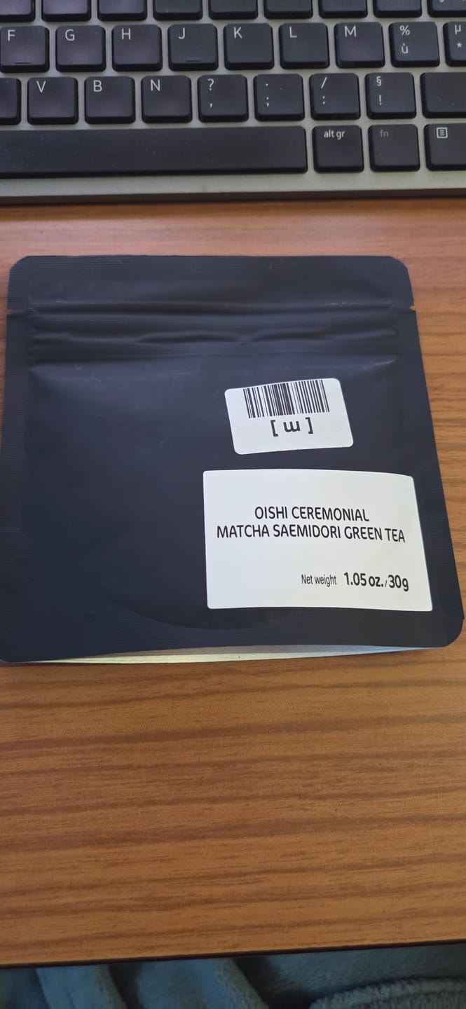 Customer photo review of Oishi Ceremonial Matcha Saemidori