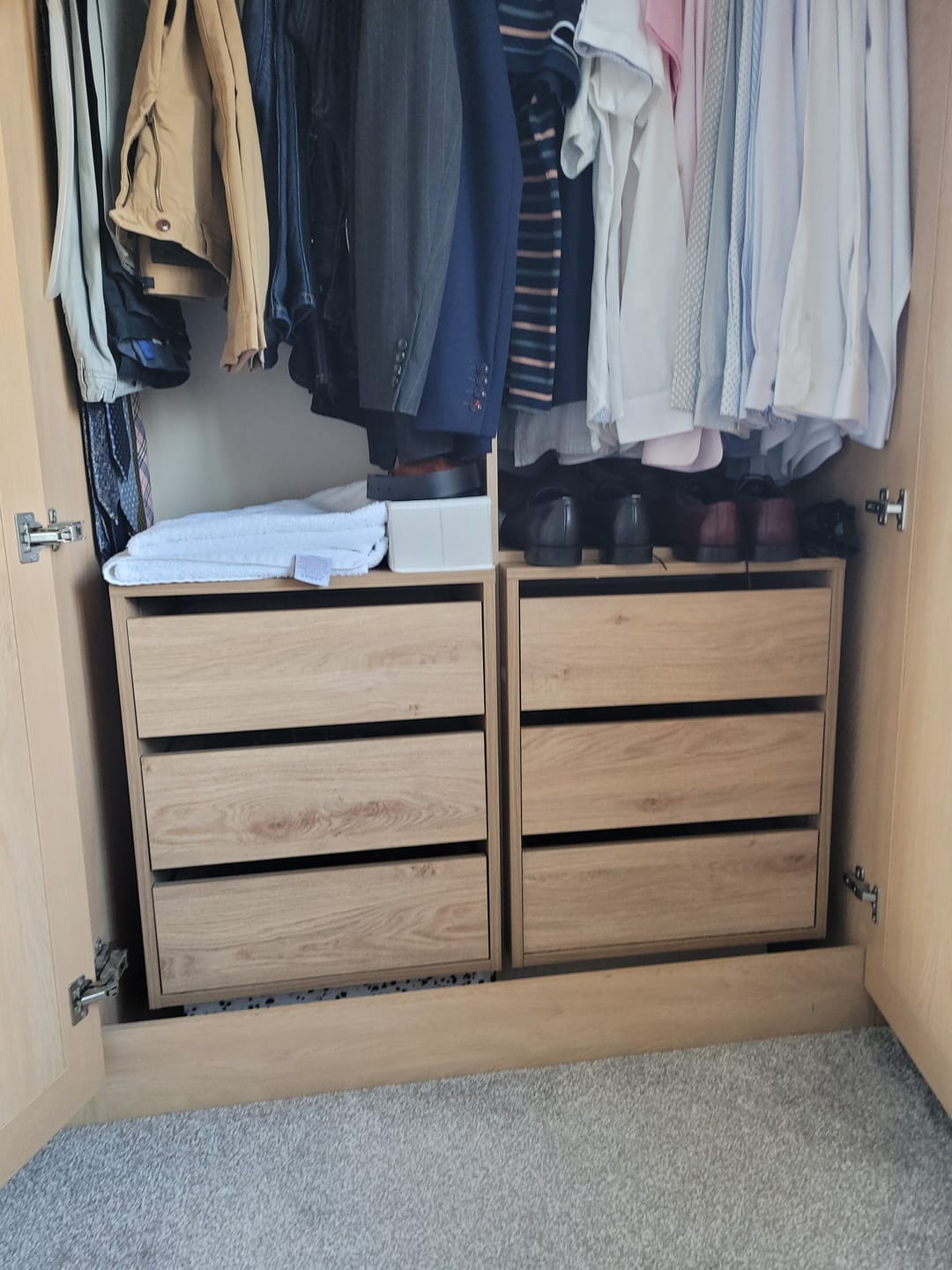 Customer photo review of Idea ID-13 Universal Internal Drawer Unit For Wardrobe