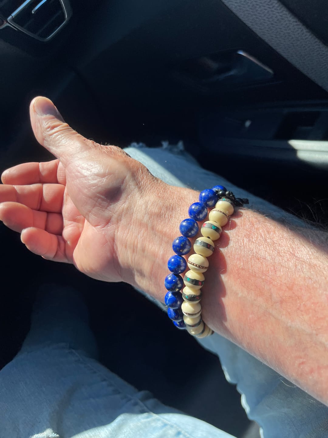 Customer photo review of Bracelet Tibétain