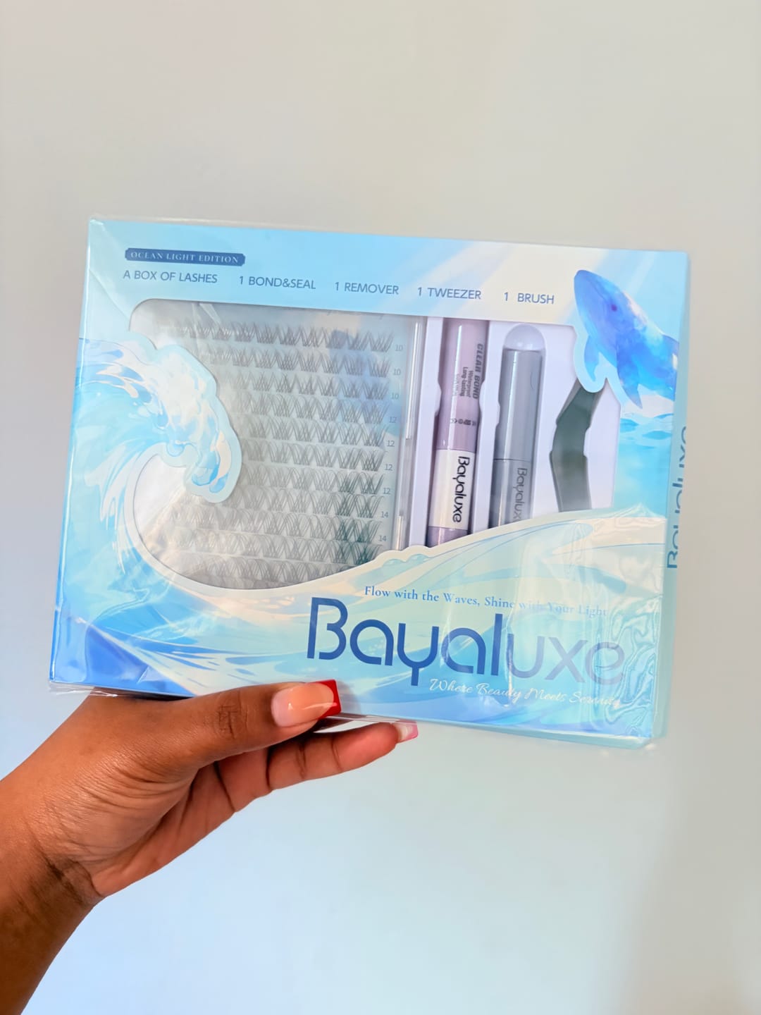 Customer photo review of SoftCurl Lash Kit