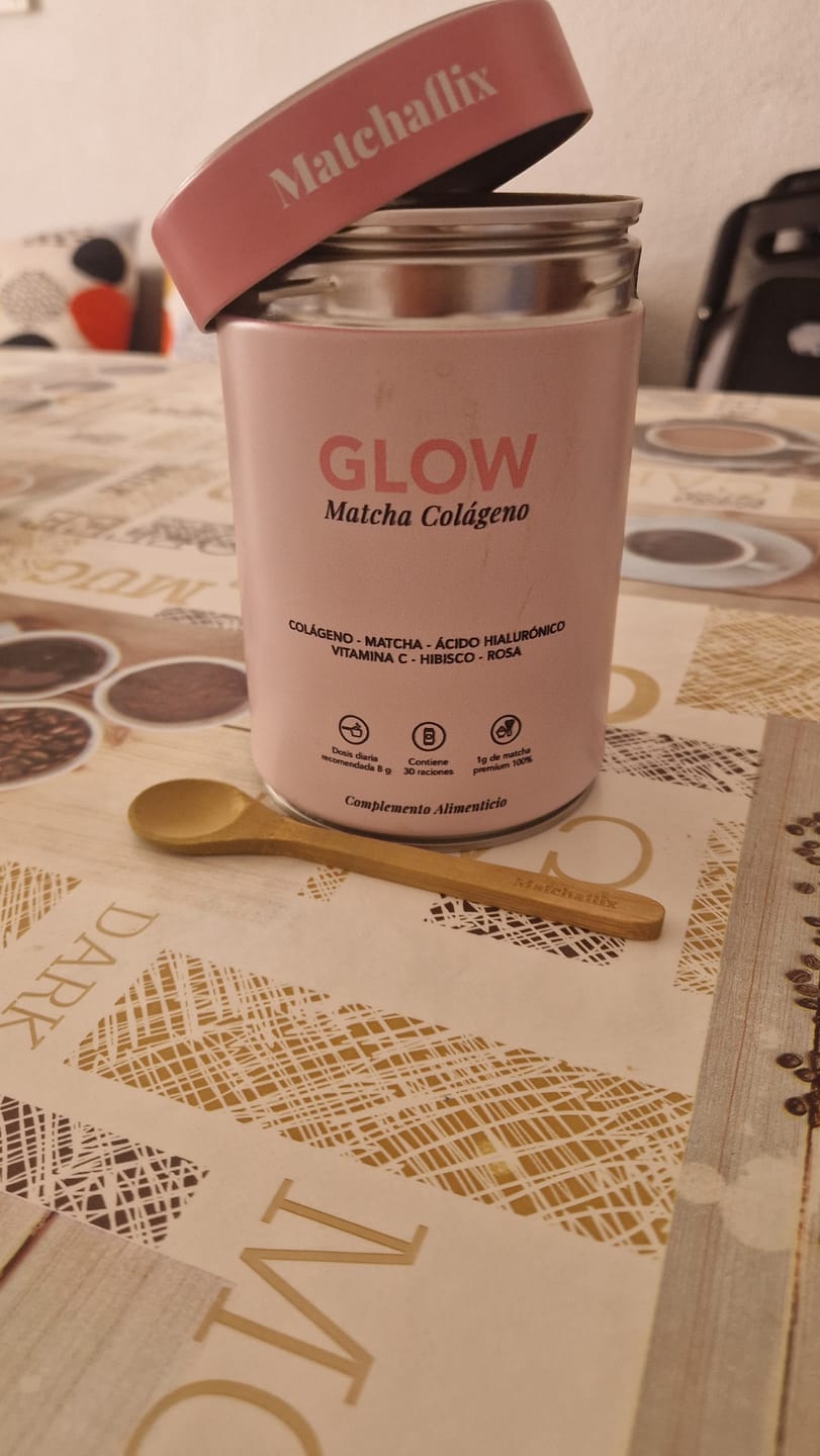 Customer photo review of Té Matcha con Colágeno