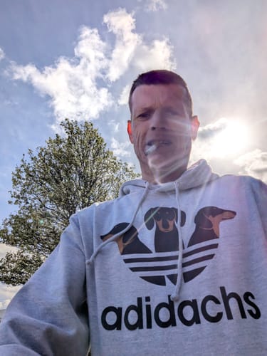 Customer photo review of Adidachs - Premium  Unisex Shirt