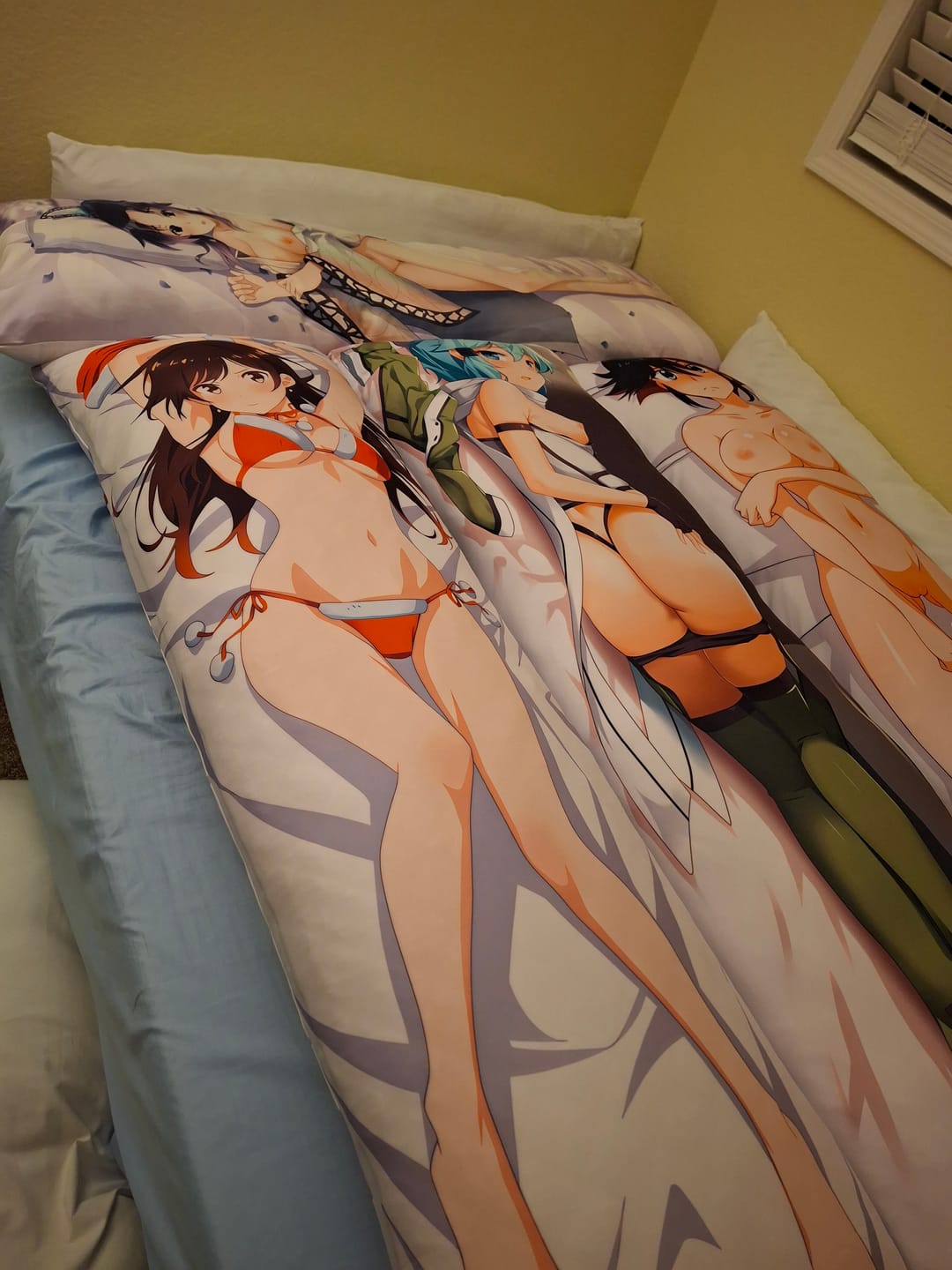 Customer photo review of Chizuru Body Pillow  Mizuhara Chizuru Hot