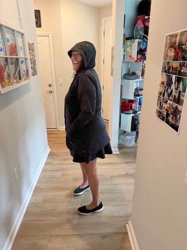 Customer photo review of Madison Long Jacket