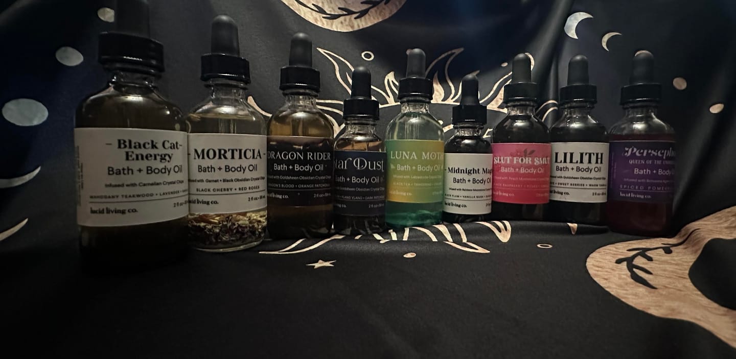 Customer photo review of LILITH Bath & Body Oil