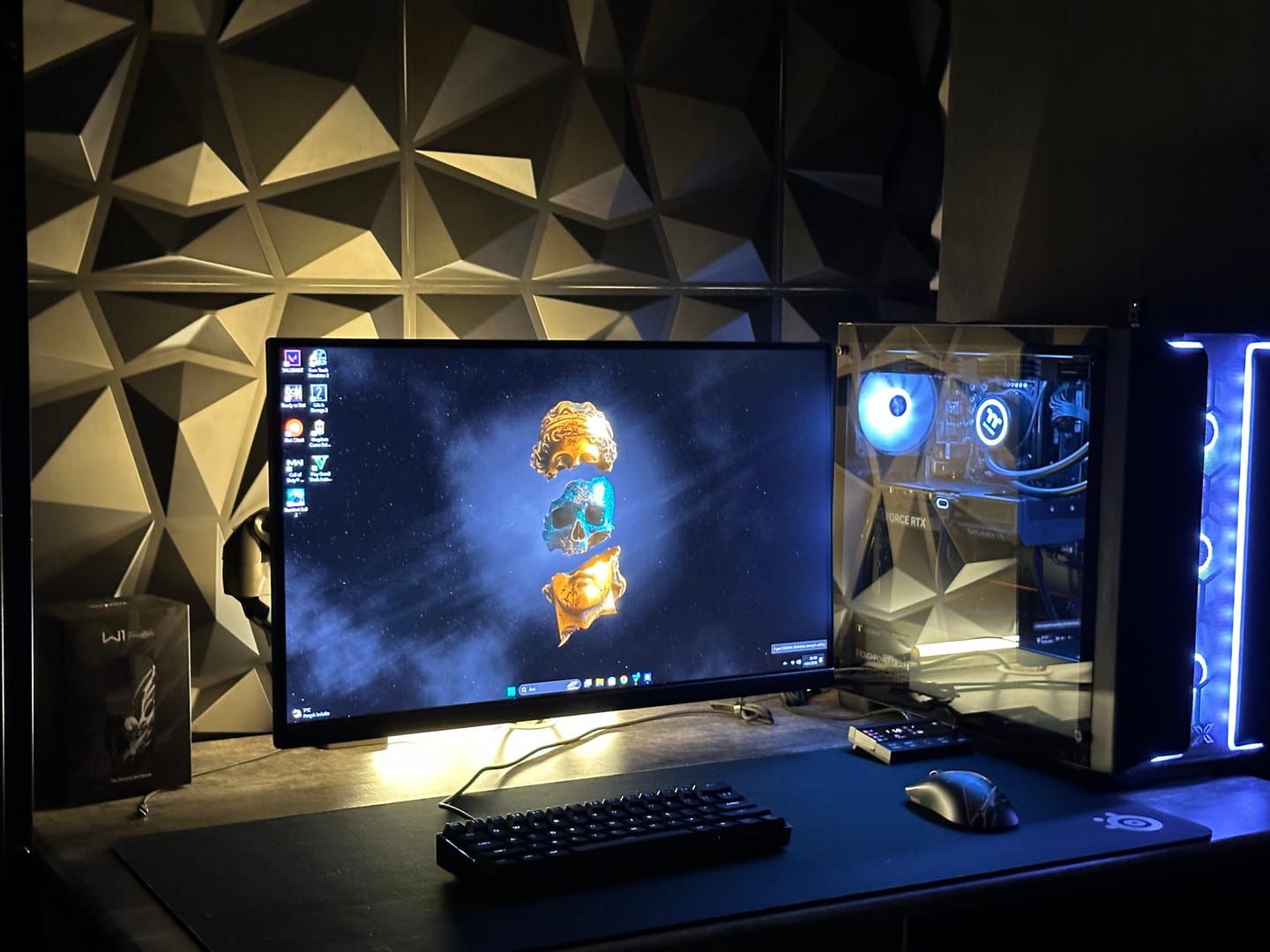 Customer photo review of AsiaHorse Hydrus ARGB PSU Uzatma Kablosu