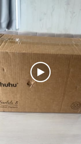 Customer video review of Ohuhu Honolulu 320 Colors Dual Tips Alcohol Art Markers (New Version)