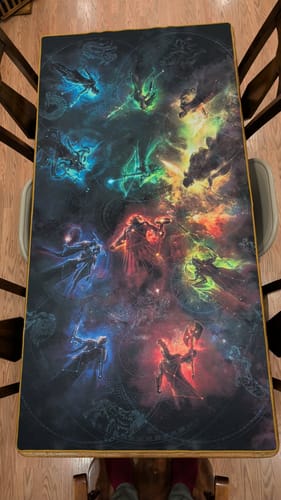 Customer photo review of Custom Size Playmat