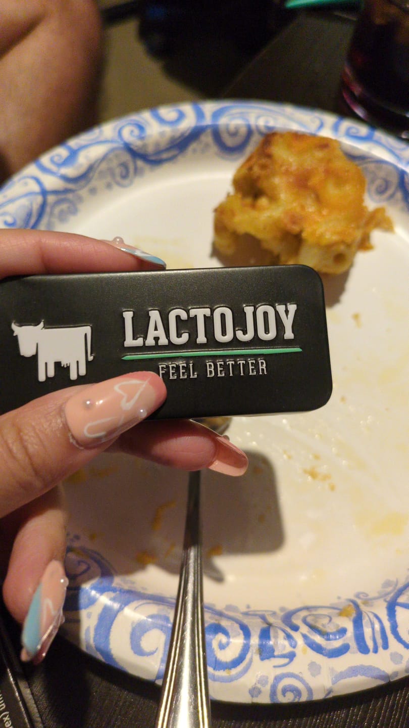 Customer photo review of LactoJoy Lactase Pills - 14.500 FCC - 45 pcs