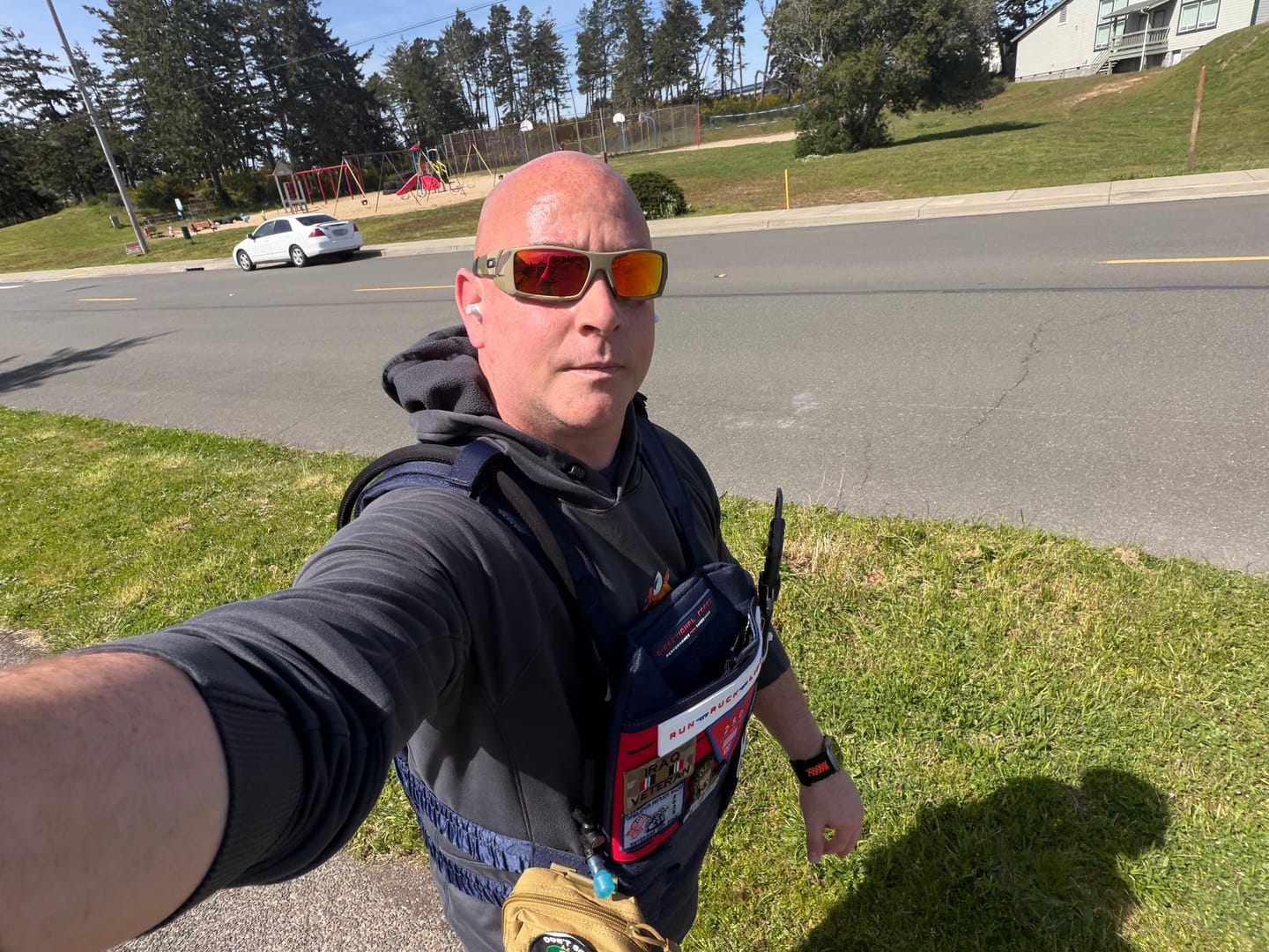 Customer photo review of Limited Edition Centurion Weight Vest - 250th American Anniversary Edition