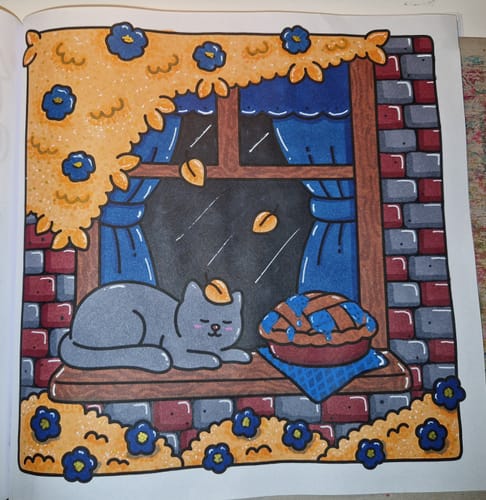 Customer photo review of Ohuhu Honolulu 216 Colors Dual Tips Alcohol Art Markers (Europe Only)