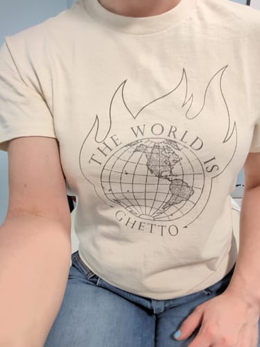 Customer photo review of Global Ghetto T-Shirt